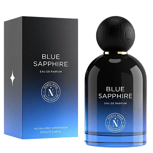 Blue Sapphire Perfume Bottle